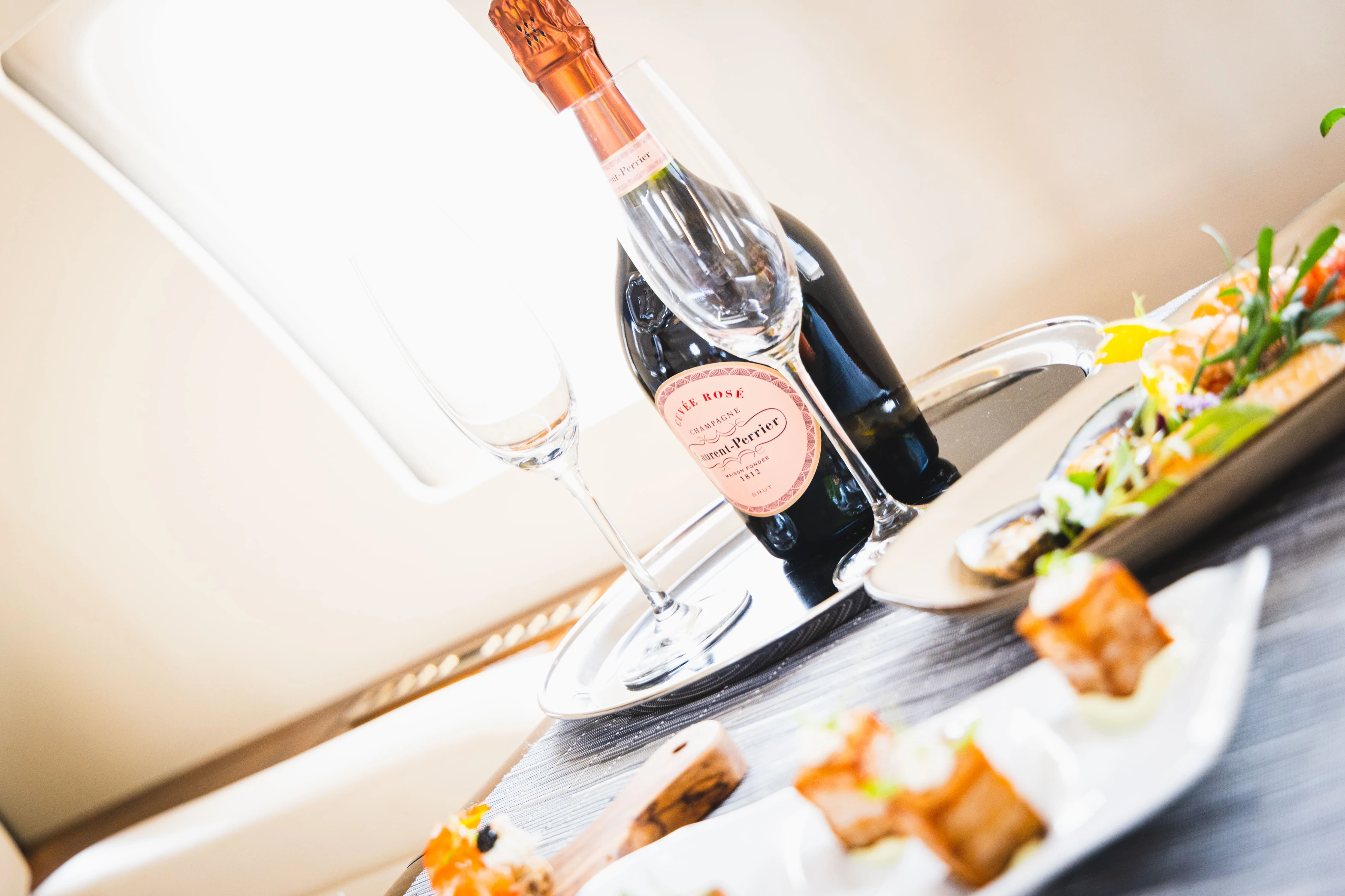 a wide range of in-flight catering is available for... Private Jet Catering Services for Private Aircraft